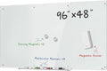 TOWON 8 x 4ft Whiteboard Huge, Glass Dry Erase Board Magnetic, 96 x 48 in by TOWON