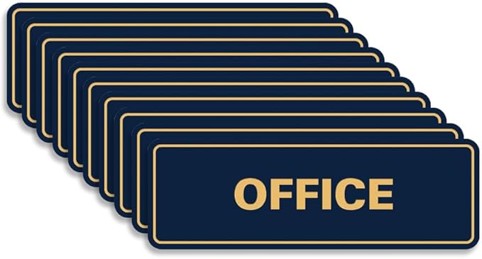 Signs ByLITA Standard Office Sign by SignsByLITA