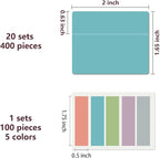 ELII 500 PCS Tabs for Annotating Books, Labels for Pages Notebooks - Image 2