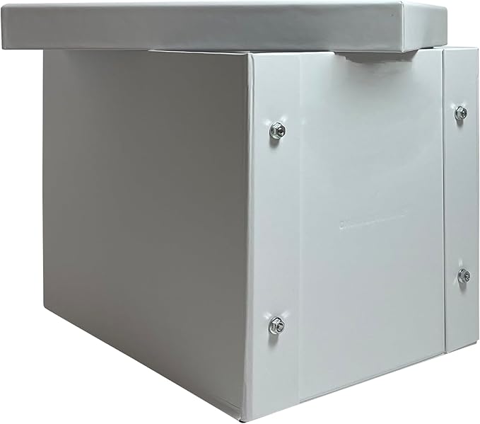 1 CheckOutStore White Stamp & Die Craft Storage Pocket Box - Image 4