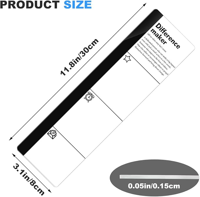 Computer Monitor Memo Board Difference Maker Board Logo Monitor Message Board - Image 3