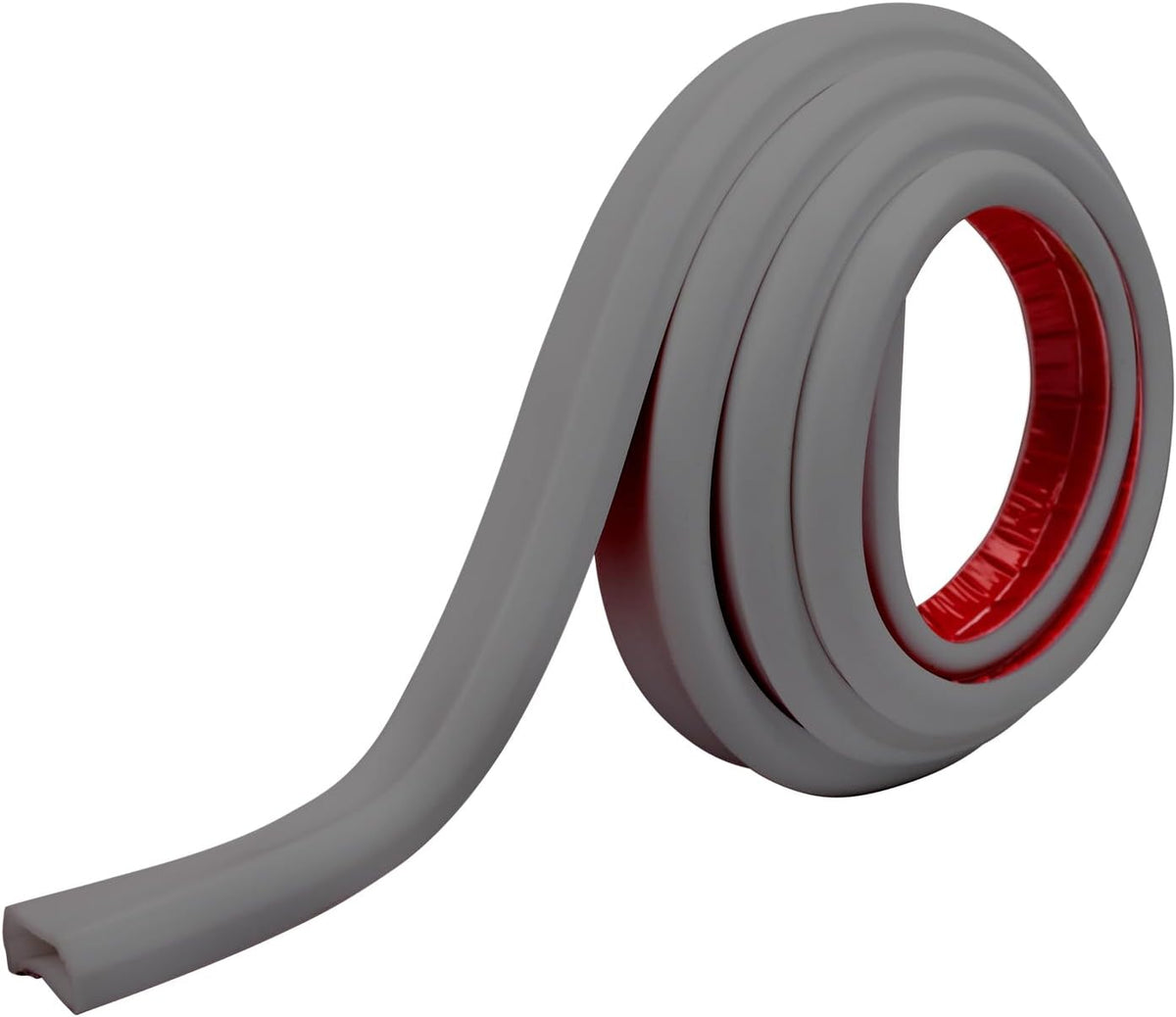 RUBBER BOND TV Cord Hider, Wall Cable Cover, Self Adhesive, Grey, 10 Feet
