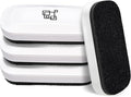 maxtek Magnetic Dry Erase Eraser, Glass Board Erasers, 4 Pack, Glass Board by Maxtek