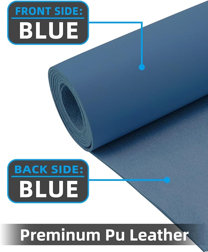 Leather Desk Pad Protector, Office Mat, Large Mouse Pad, Non-Slip Blotter - Image 2