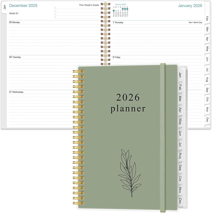 2026 Planner - Planner 2026 from January 2026 to December 2026 by Heveboik