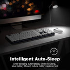 MOFII Wireless Keyboard and Mouse Combo, Computer Full Size 2.4G Plug and Play - Image 4