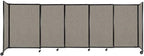 Versare Straightwall Sliding Portable Wall Partition | Freestanding Office by VERSARE