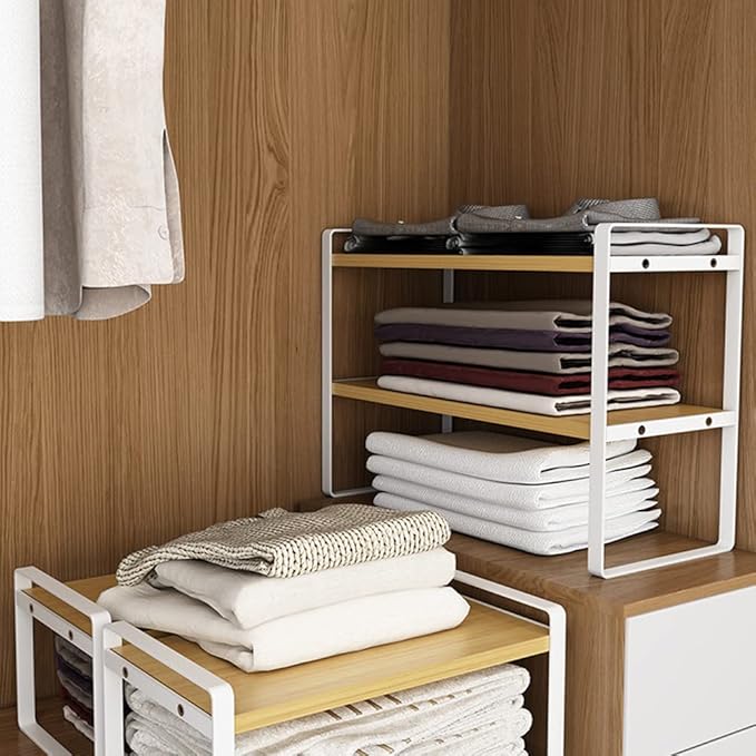 SIDIANBAN Desktop Organizer Shelf Office Storage Rack Computer Desk Bookshelf - Image 7