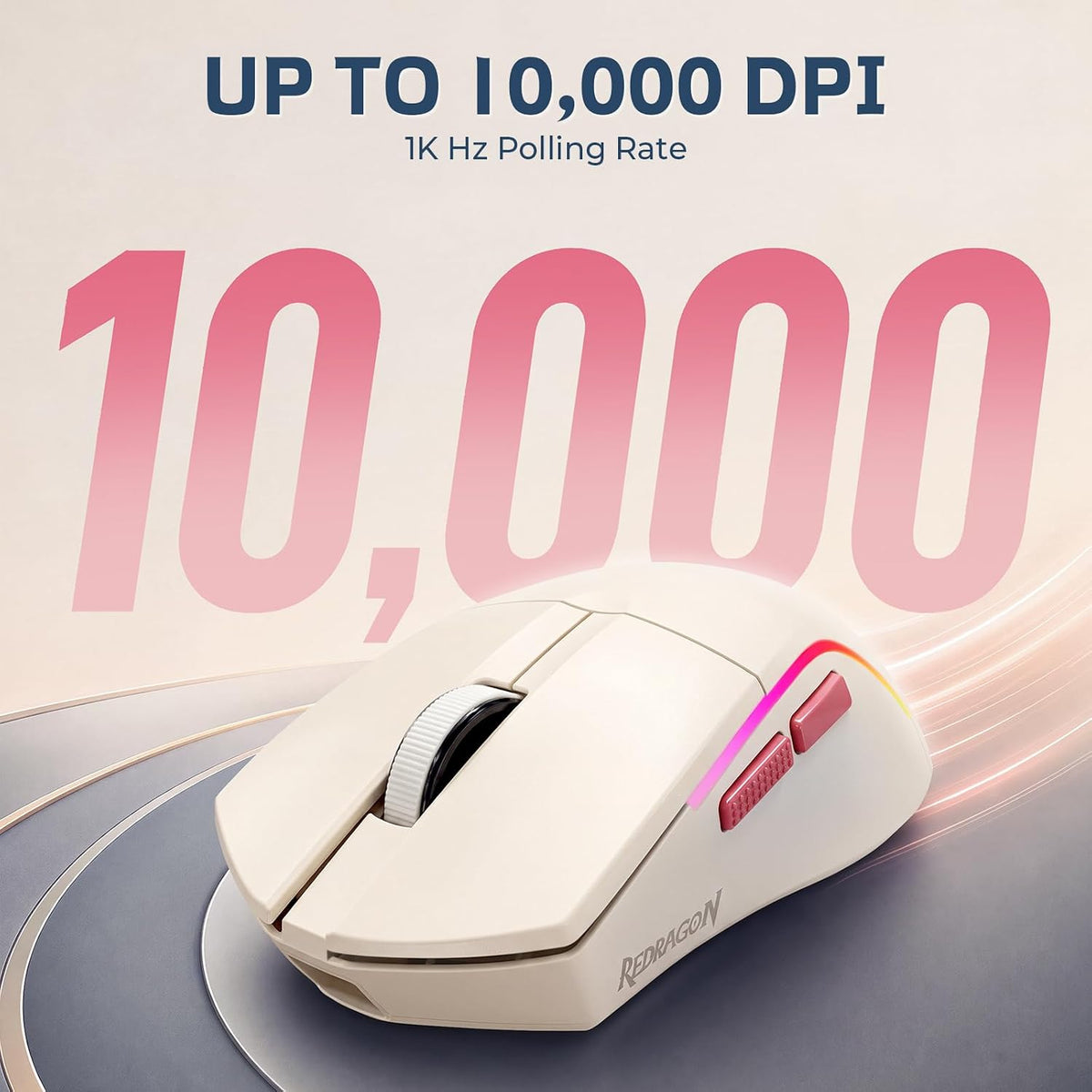 Redragon S174 Gaming Keyboard and Mouse Wireless with Tri-Mode, RGB Keyboard ...