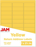 JAM PAPER Return Address Labels by JAMPaper