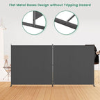 Helios&Hestia 2-Panel 6 ft Tall Indoor Folding Room Divider, Portable Privacy - Image 5