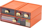 OSteed Spacious Desktop Storage Box, 1 Large 1 Middle & 2 Small Storage Drawers - Image 4