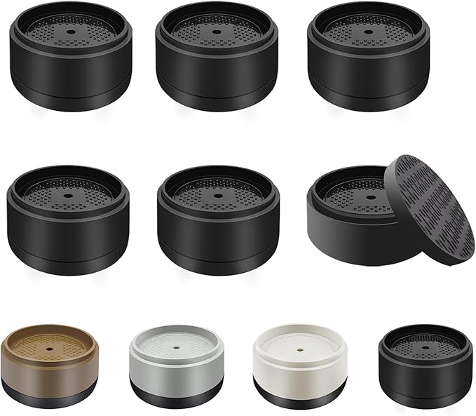 Furniture Risers Bed Risers Heavy Duty 1 inch, 2 inch, 3 inch, 4 inch Round by EnjoyLifeEnjoyHappiness