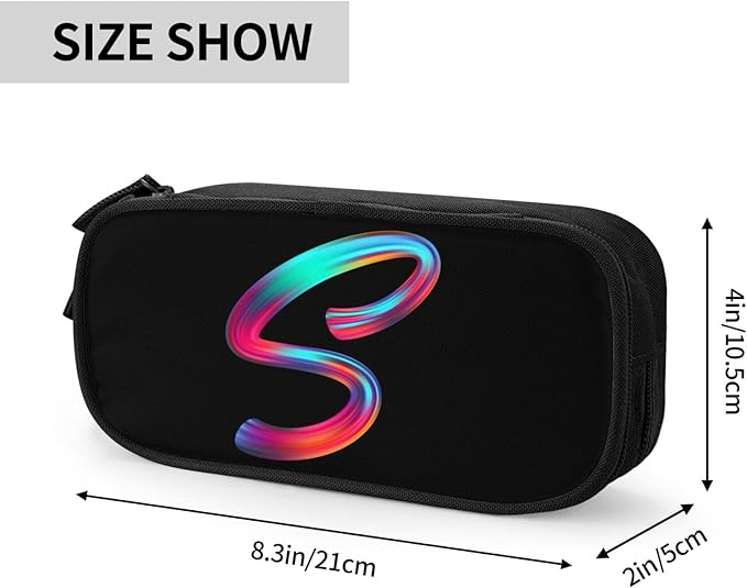 Pazacon Cute Initial Pencil Case - Image 2