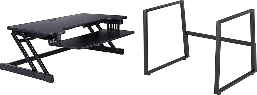Rocelco 37.5" Height Adjustable Standing Desk Converter