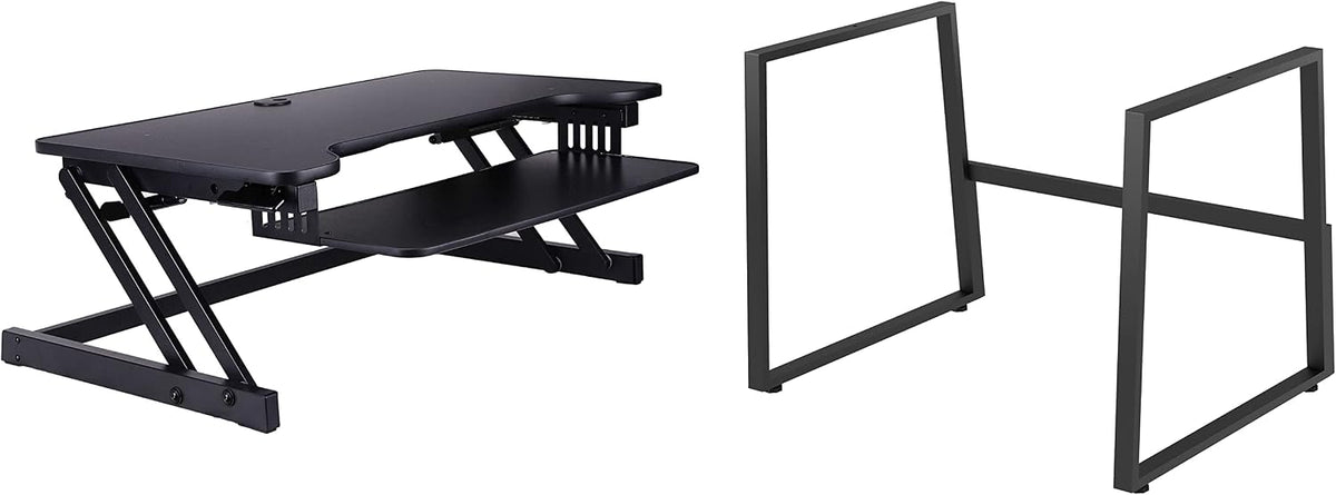 Rocelco 37.5" Height Adjustable Standing Desk Converter