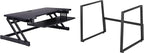 Rocelco 37.5" Height Adjustable Standing Desk Converter by Rocelco