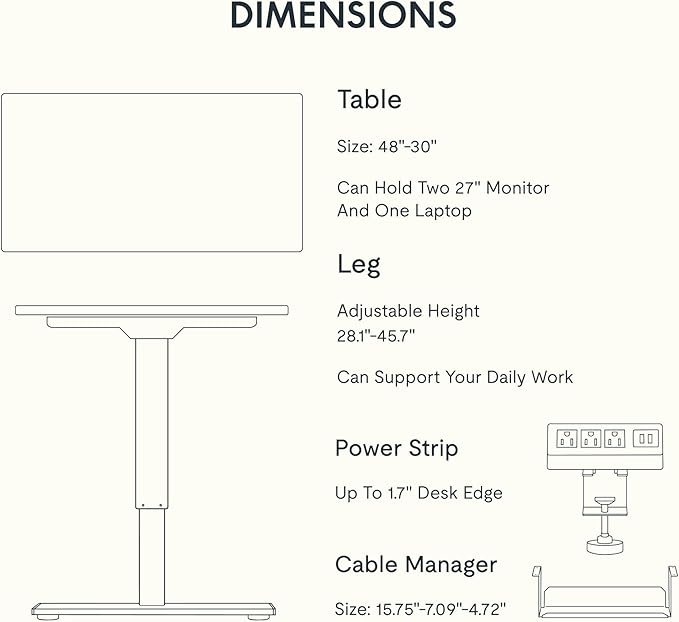 FLEXISPOT EN2 Whole-Piece Standing Desk - Image 7