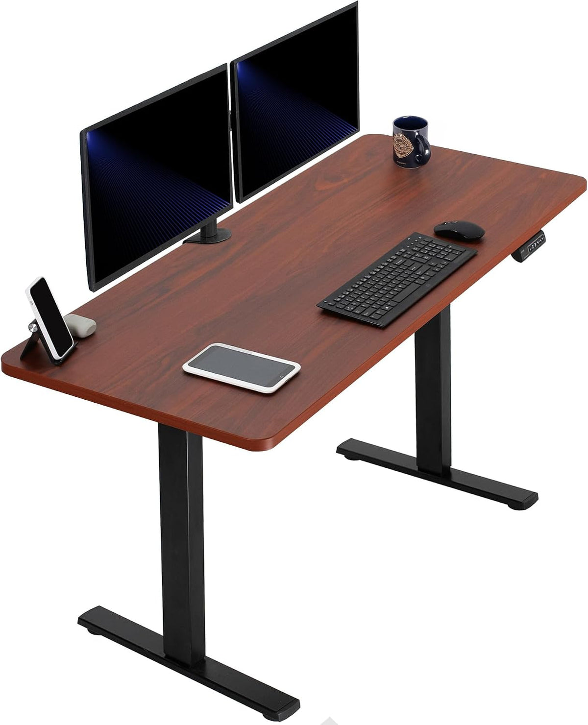 VIVO Electric 60 x 24 in Standing Desk, Memory Height Adjustment, 1B Series