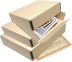 Lineco Museum Archival Storage Box, 11.75x15.25x3 in. Drop Front Design. - Image 9