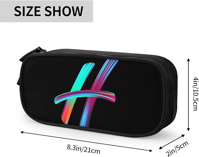 Pazacon Cute Initial Pencil Case - Image 2