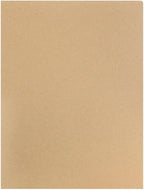 LUXPaper 9" x 12" Presentation Folders | Two Pocket | Grocery Bag Brown | 18pt. - Image 5