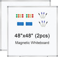 H-Qprobd 4' x 4' Dry Erase Board by H-Qprobd