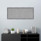 Amanti Art Grey Framed Magnetic Board 22x50 Oversize Vision Board - Image 5
