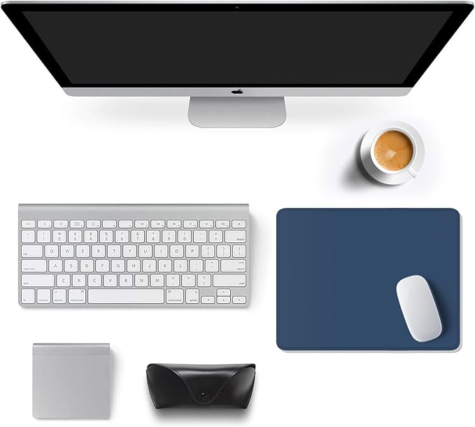 Auhoahsil Mouse Pad, 12 x 10 Inch Square Mousepad, 3mm Thick Rubber Mouse Mat - Image 3