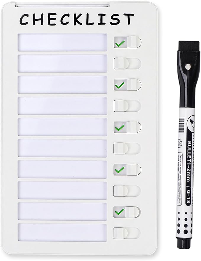 Magnetic Dry Erase Chore Chart, Chore Chart by SENWHAL