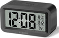 KESHIDE Travel Digital Alarm Clock, Battery Operated by KESHIDE