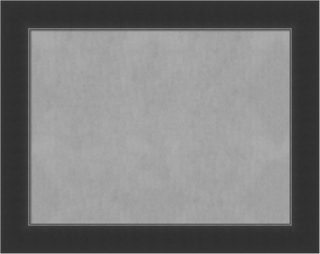 Amanti Art Black Framed Magnetic Board 23x29 Medium Vision Board