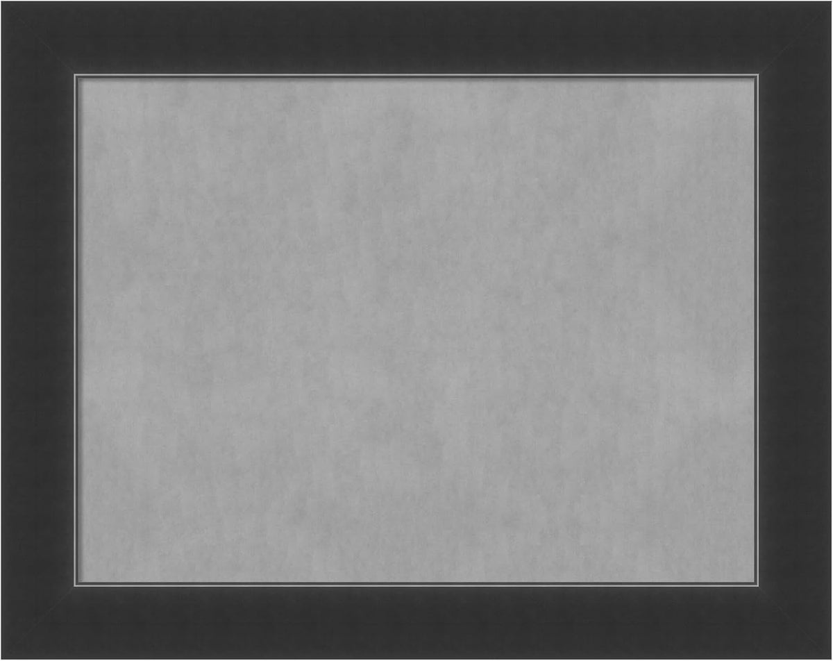 Amanti Art Black Framed Magnetic Board 23x29 Medium Vision Board