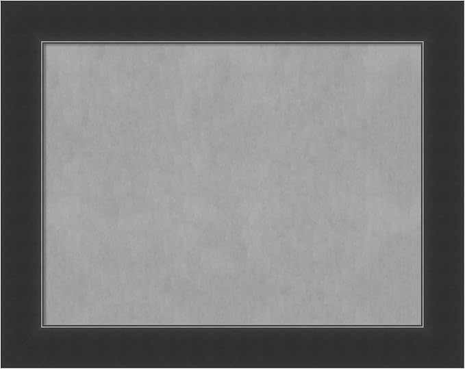 Amanti Art Black Framed Magnetic Board 23x29 Medium Vision Board by AmantiArt