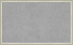 Amanti Art Silver Framed Magnetic Board 26x42 Large Vision Board by AmantiArt