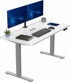 VIVO Electric 55 x 28 in Standing Desk, Memory Height Adjustment, 1B Series by VIVO