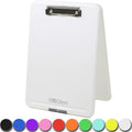 Think2Master White Plastic Storage Clipboard. | 25% Heavier & 25% Sturdier| by Think2Master