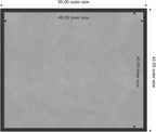 Amanti Art Black Framed Magnetic Board 42x50 Oversize Vision Board - Image 4
