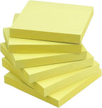 Early Buy Sticky Notes 3x3 Self-Stick Notes Yellow Color 6 Pads, 100 Sheets/Pad by EarlyBuy