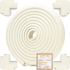 Baby Proof Corners and Edges Protector 18ft, Fireplace Baby Proofing Bumper by Dekukar