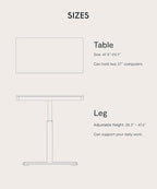SANODESK Standing Desk with Drawer, Electric Height Adjustable Home Office Desk - Image 8