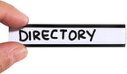 SmartSign Pack of 25 Magnetic 'C' Channel Label Holders | 0.5" x 3" - Image 2