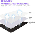 AGM Portable White Board Dry Erase, Double Sided Folding Whiteboards - Image 5