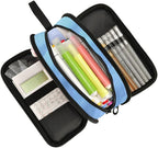 BOENLE Wolf Snowy Pencil Case Box Boys Girls Large Pencil Pouch Zipper - Image 4