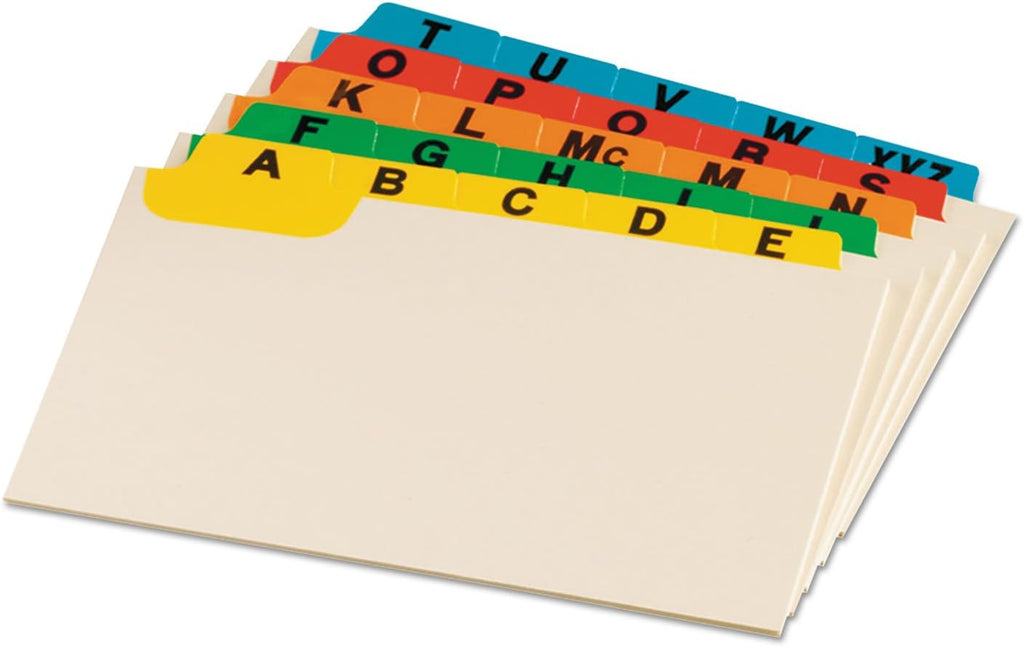 ESS04635 - Oxford Laminated Tab Index Card Guides