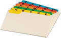 ESS04635 - Oxford Laminated Tab Index Card Guides