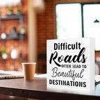 Inspirational Wood Box Sign - Image 3