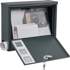 LAND·VOI Locking Mailbox Wall Mounted, Metal Postbox - Image 4