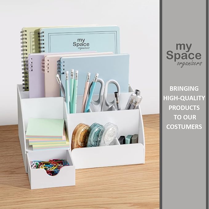 White Desktop Organizer - Image 9