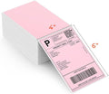 MUNBYN 4"x6" Pink Direct Thermal Shipping Labels, Commercial Grade Permanent by MUNBYN